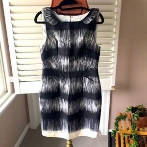 Silk cocktail dress. Banana Republic.